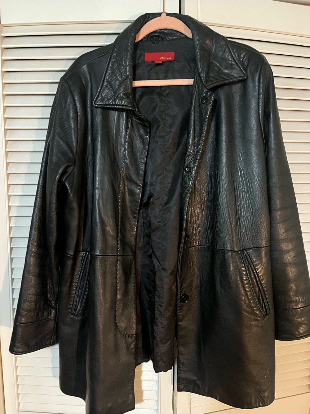 Vintage Max USA Genuine Leather Jacket Women’s XL - Picture 2 of 13